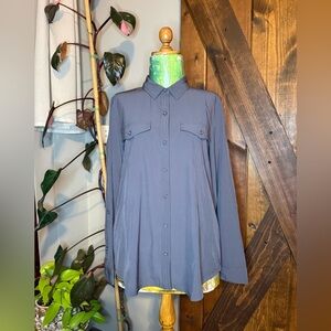 Eddie Bauer Dark Smoke Long Sleeve Shirt